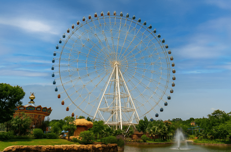 89m Truss Ferris Wheel 