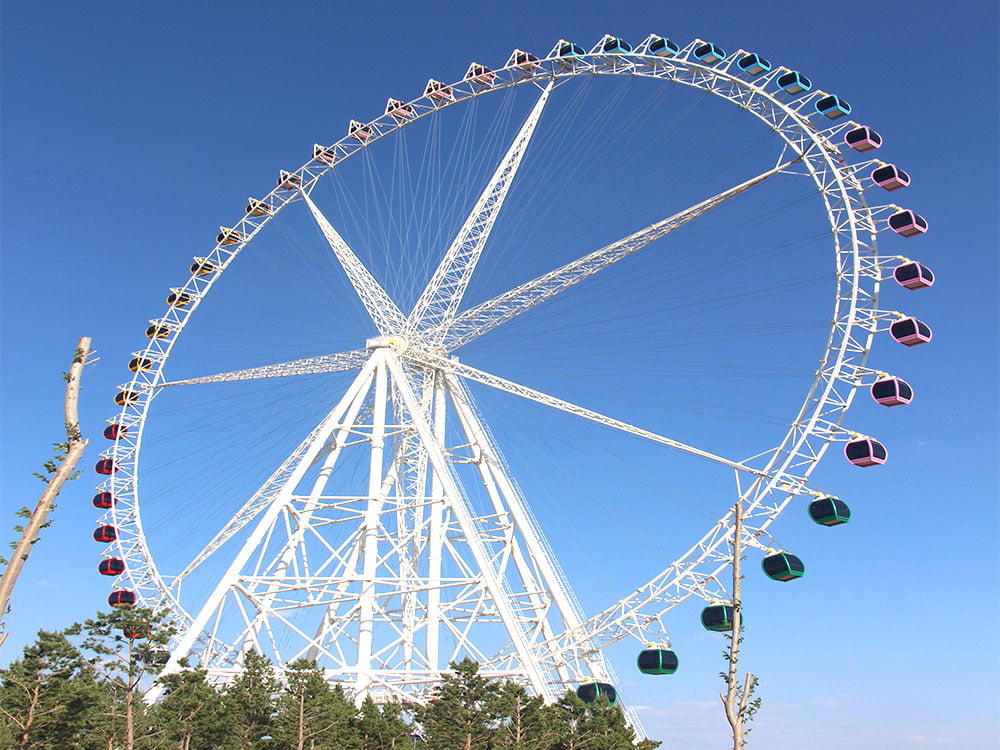 89m Steel Cable Ferris Wheel  2