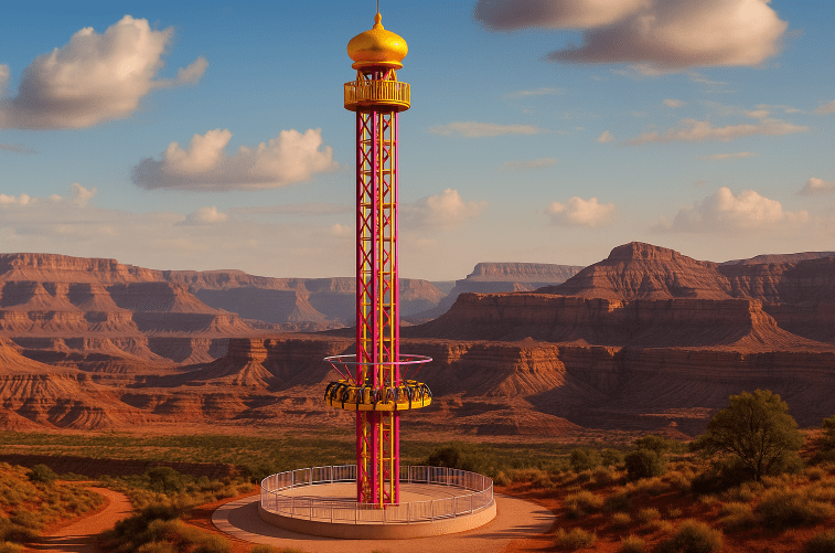 Rotating Drop Tower 