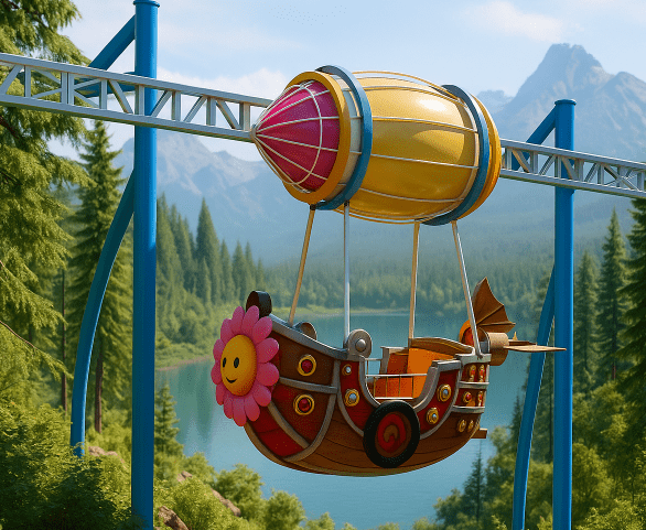 Suspended Sightseeing Car  2