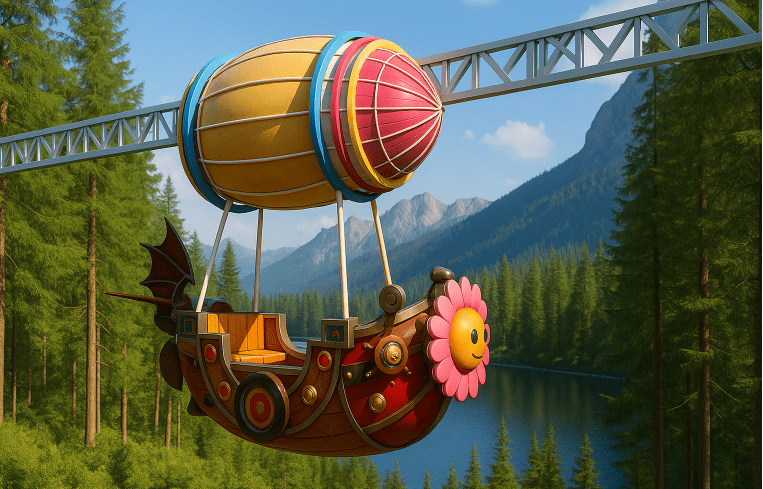 Suspended Sightseeing Car  3