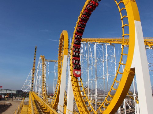 SIX Loops Roller coaster  2