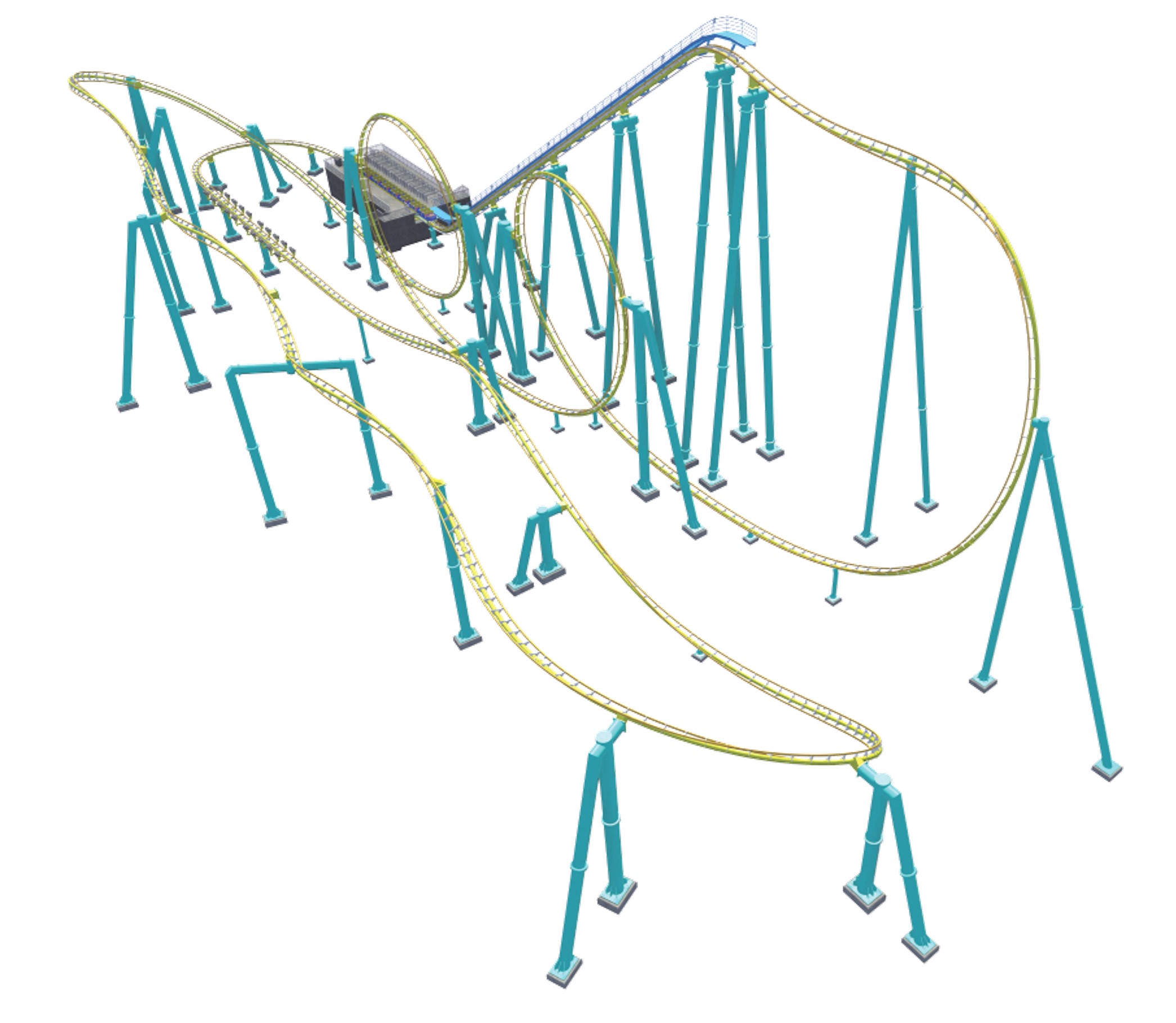 Zhipao Unveils Seven Loops Roller Coaster