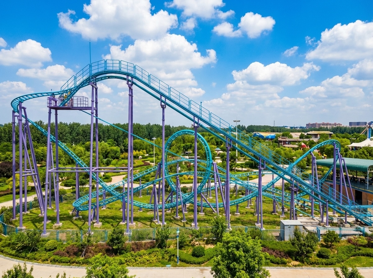 New Trends in Amusement Industry Large Scale Rides